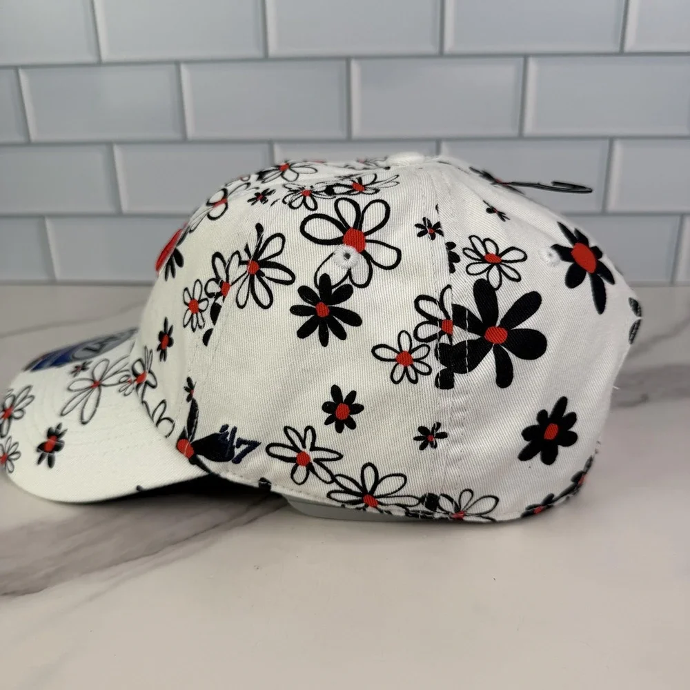 Houston Texans Hat Cap Strap Back NFL Daisy Floral Embroidered Kids Football 47